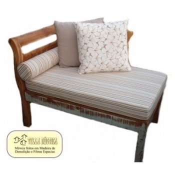 Chaise Recamier Madeira de...